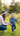 Mommy & Me Set: Bluebell Blossom Bow & Top Knot